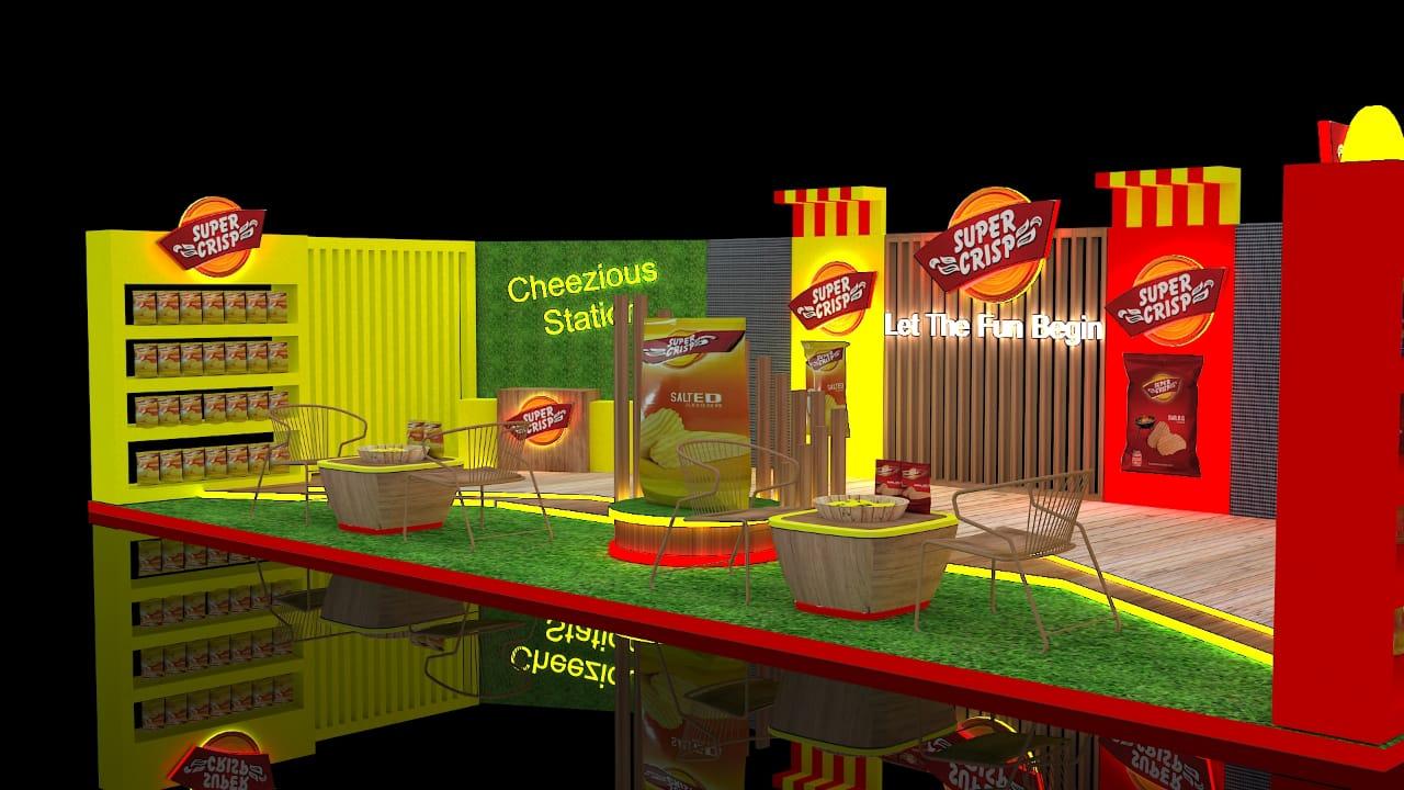 Super Crisp — Exhibition Stall Design