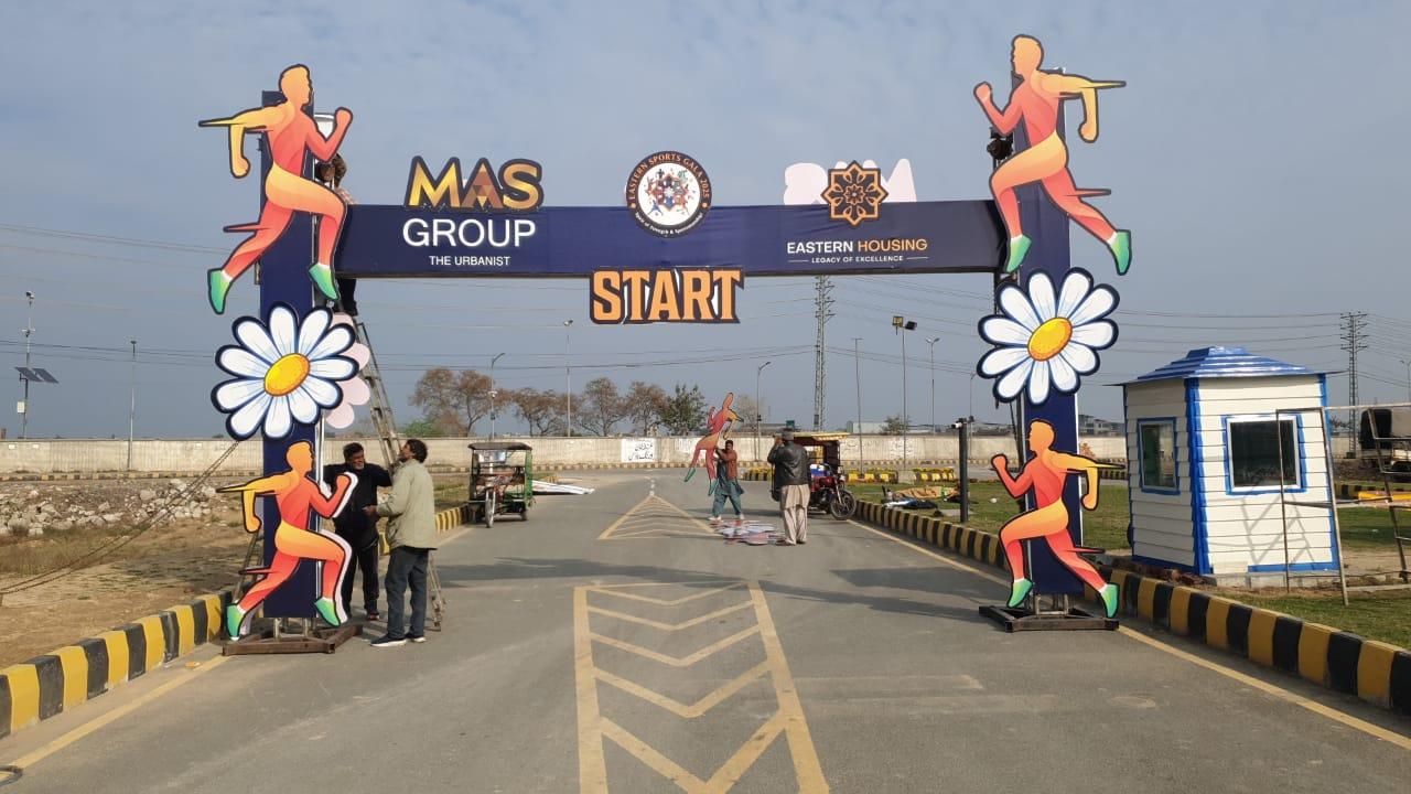 Eastern Sports Gala — Marathon Start Gate