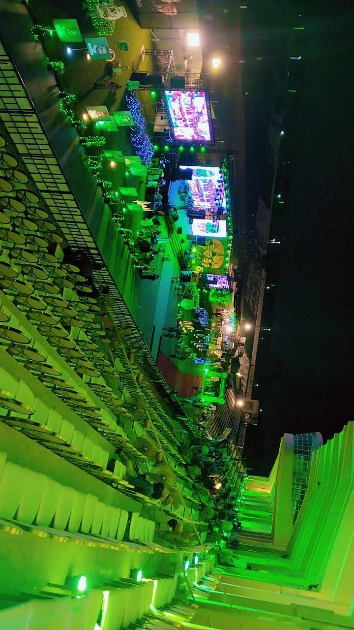 Independence Day Celebrations — Stadium Crowd