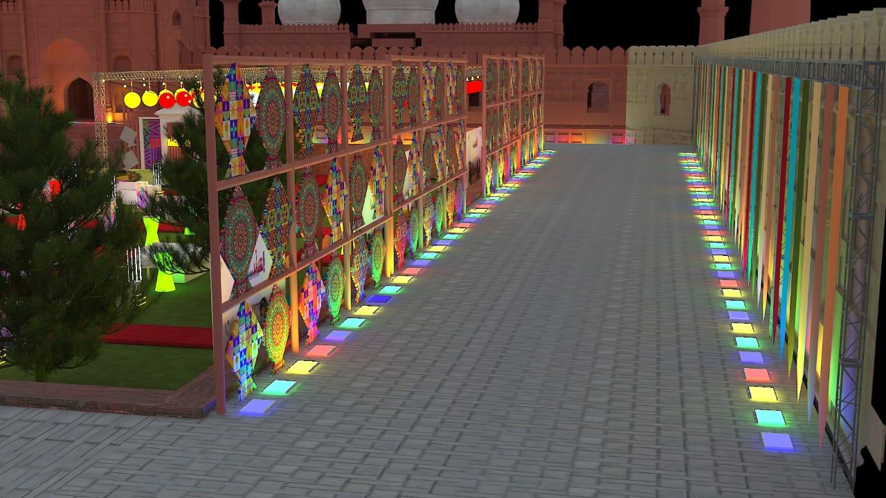 Heritage Festival — 3D Walkway Concept