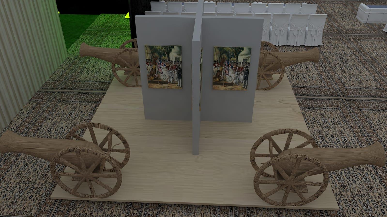 Independence Day — Ceremonial Cannon Display